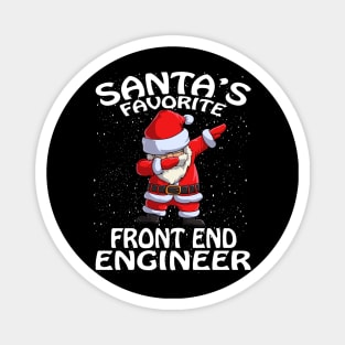 Santas Favorite Front End Engineer Christmas Magnet